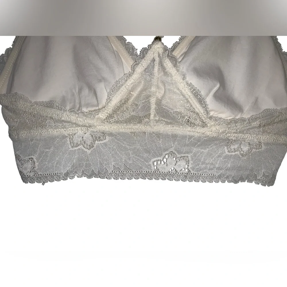 Aerie Racerback Lace Bralette with Padding Size L